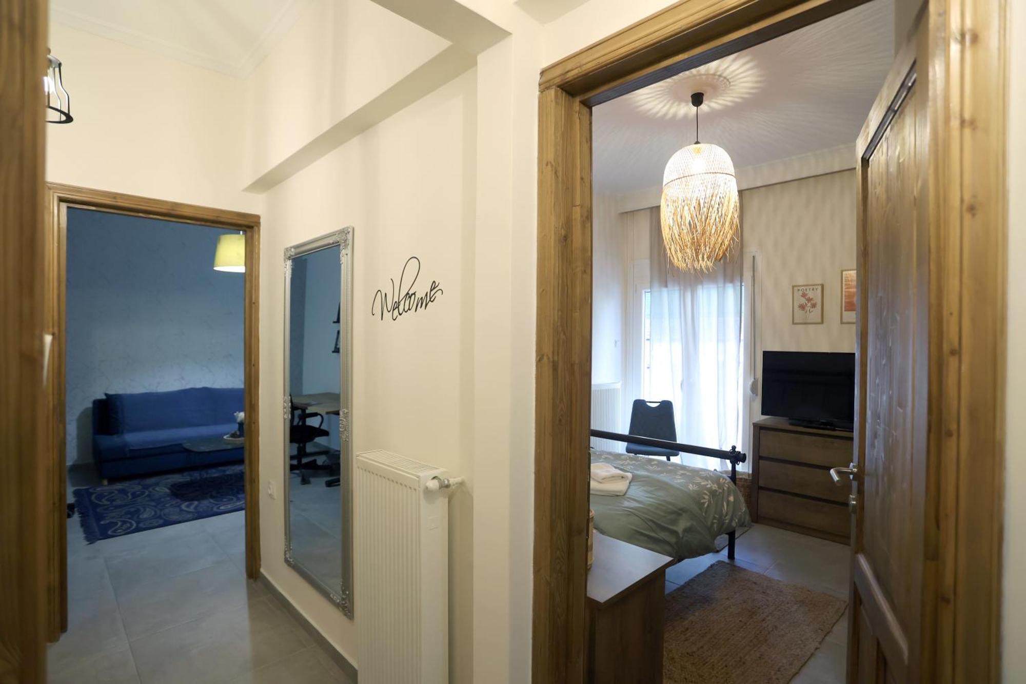 Στυλ & Άνεση Στο Κέντρο La Maison 12 Ανακαινισμένο Διαμέρισμα 라리사 외부 사진